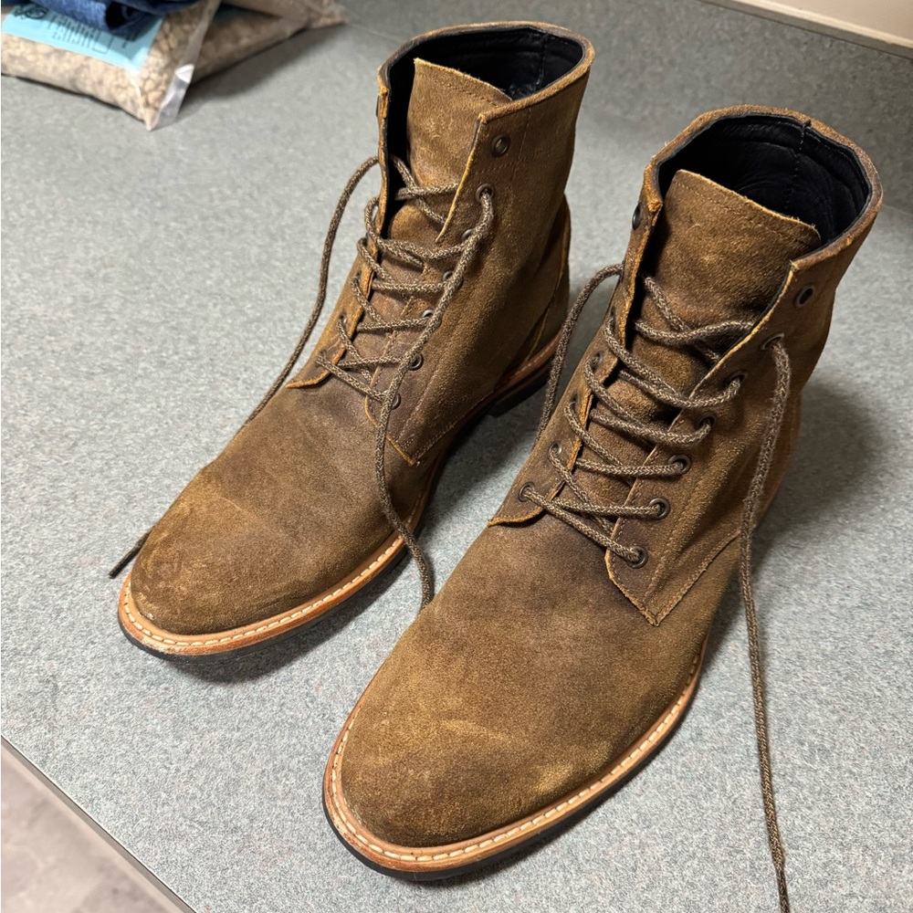 Brown Leather Men's Boots